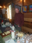 Raw milk cheese on top of the menu from Paradise Springs...